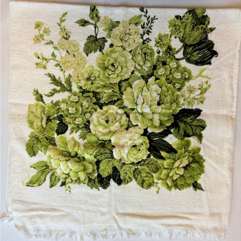 Vintage Floral Towel